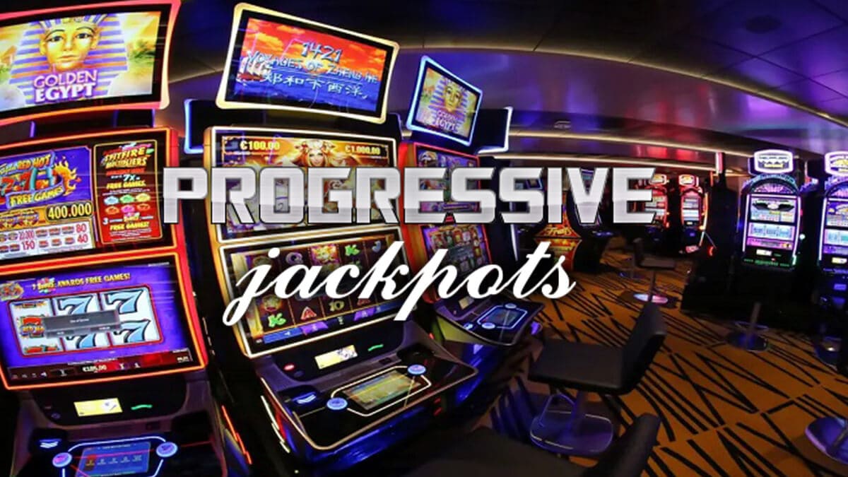 How do casino progressive jackpots work?