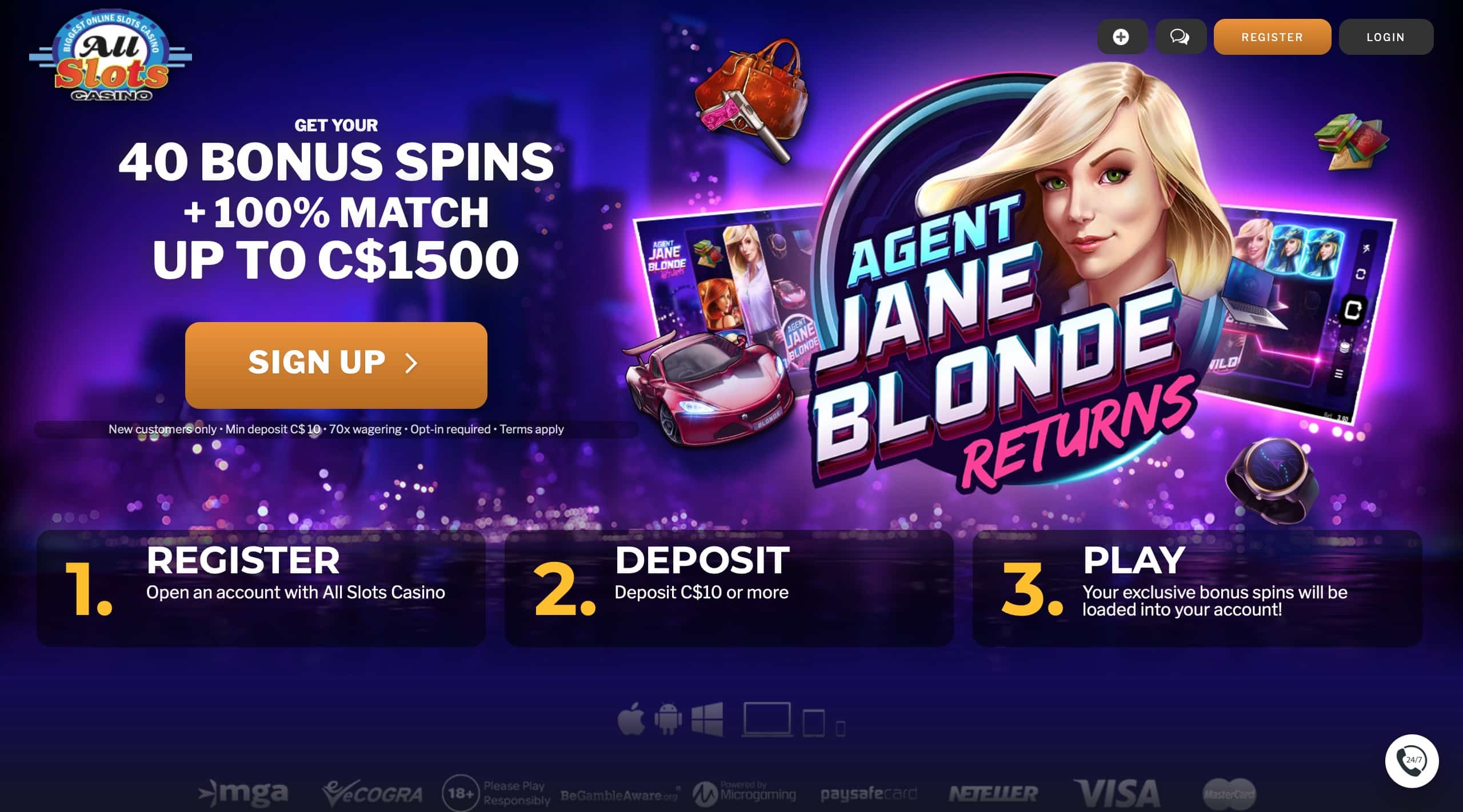 A Comparison of All Slots Casino's Slot Games to Other Online Casinos