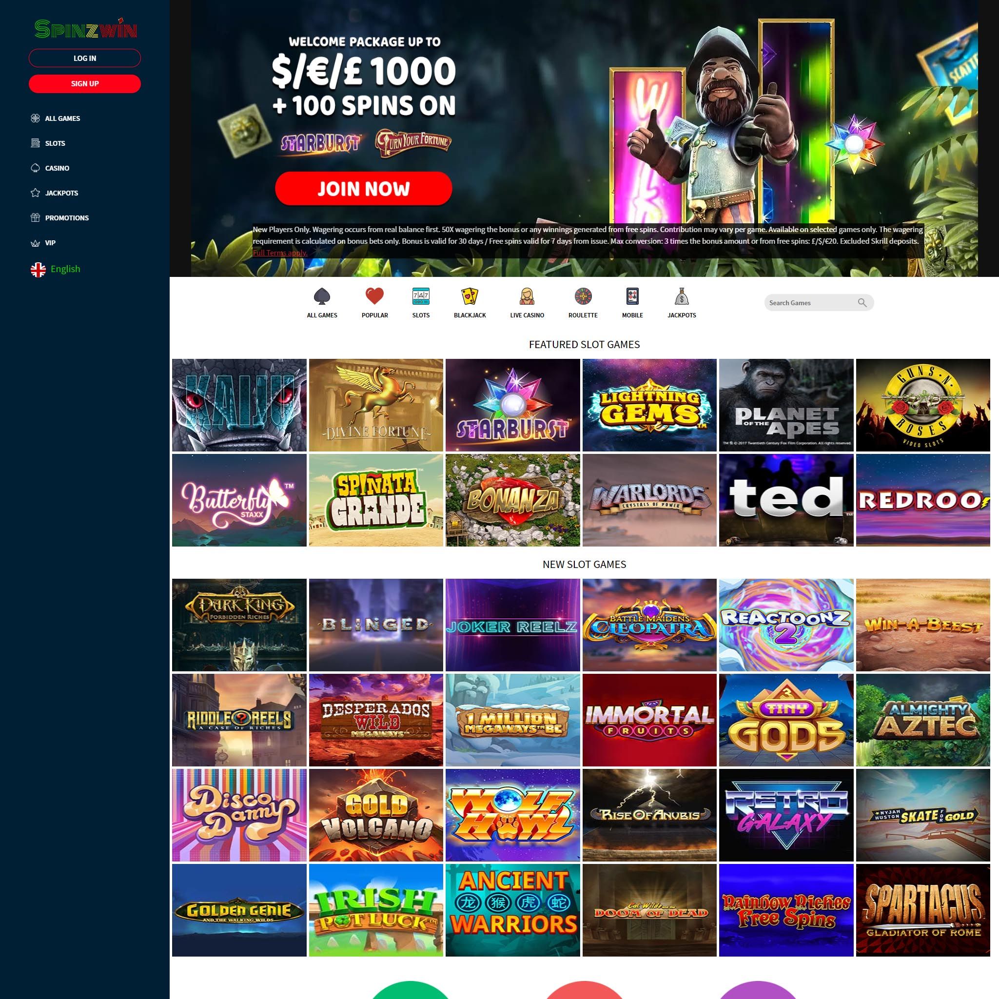 5 Exciting Slot Games to Play at Spinzwin Casino Online