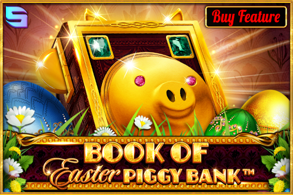 Book of Easter Piggy Bank